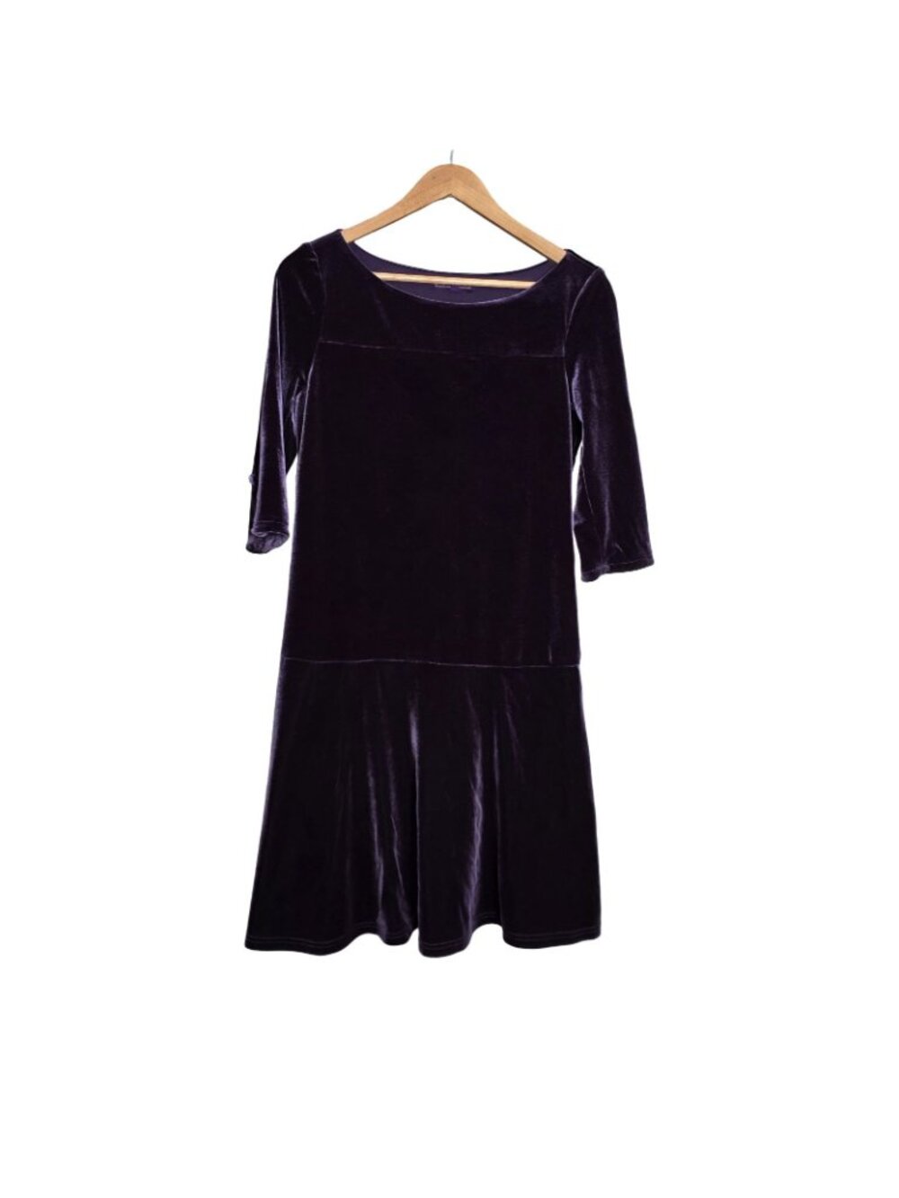Women's - Vini Kawen Purple Velvet Dress, Size Large - Picture 2 of 8